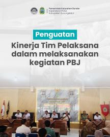 Penguatan Pengadaan Barang dan Jasa